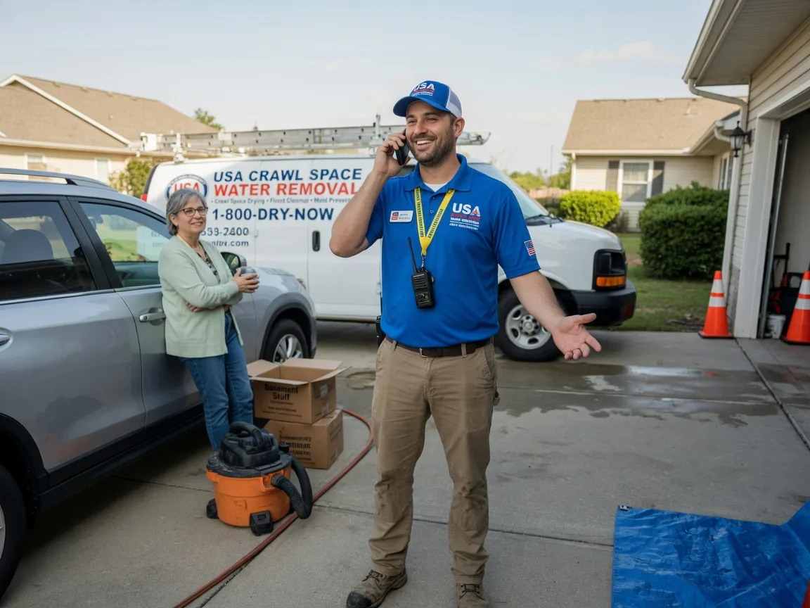 Crawl Space Water Removal Claremont, IL FAQs